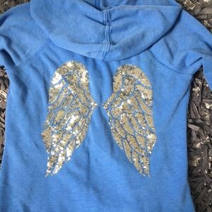 Victoria’s zip up hoodie